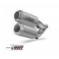 MIVV 2 Slip-on, MK3 Stainless Steel, Standard Exhaust For Ducati Monster 821 18-20, Monster 1200 17-21