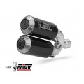 MIVV 2 Slip-on, MK3 Carbon, Standard Exhaust For Ducati Hypermotard 939 2016-2018 MIVV 2 Slip-on, MK3 Carbon, Standard Exhaust For Ducati Hypermotard 939 2016-2018