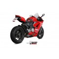 MIVV 2 Slip-on, Delta Race Black, Standard Exhaust For Ducati Panigale V2 2020-2021 MIVV 2 Slip-on, Delta Race Black, Standard Exhaust For Ducati Panigale V2 2020-2021