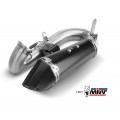 MIVV 2 Slip-on, Delta Race Black, Standard Exhaust For Ducati Panigale V2 2020-2021 MIVV 2 Slip-on, Delta Race Black, Standard Exhaust For Ducati Panigale V2 2020-2021