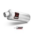 MIVV Slip-on, Dakar Titanium, Standard Exhaust For Ducati DesertX 2022-2023