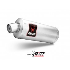 MIVV Slip-on, Dakar Titanium, Standard Exhaust For Ducati DesertX 2022-2023