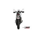 MIVV Slip-on, Dakar Titanium, Standard Exhaust For Ducati DesertX 2022-2023