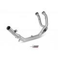 MIVV [No-kat pipe for OE silencers.] Exhaust For Honda CRF 1000 L Africa Twin 2016-2019
