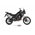 MIVV Slip-on, Oval Titan, Standard Exhaust For Honda CRF 1000 L Africa Twin 2016-2019