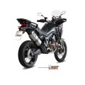 MIVV Slip-on, Speed Edge Stainless Steel, Standard Exhaust For Honda CRF 1000 L Africa Twin 2016-2019 MIVV Slip-on, Speed Edge Stainless Steel, Standard Exhaust For Honda CRF 1000 L Africa Twin 2016-2019