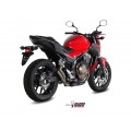 MIVV Slip-on, Double Gun Full Titanium, Standard Exhaust For Honda CB 500F 2016-2018 MIVV Slip-on, Double Gun Full Titanium, Standard Exhaust For Honda CB 500F 2016-2018