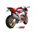 MIVV Slip-on, Speed Edge Titan, Standard Exhaust For Honda CBR1000RR 2017-2019 MIVV Slip-on, Speed Edge Titan, Standard Exhaust For Honda CBR1000RR 2017-2019