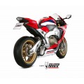 MIVV Slip-on, MK3 Stainless Steel Basso/low down, Standard Exhaust For Honda CBR1000RR 2017-2019 MIVV Slip-on, MK3 Stainless Steel Basso/low down, Standard Exhaust For Honda CBR1000RR 2017-2019