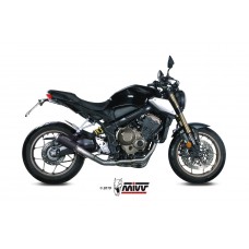 MIVV Full System 4x2x1, MK3 Black, Standard Exhaust For Honda CB 650 R 19-21, CBR 650 R 19-21