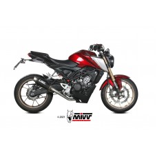 MIVV Full System 1x1, GPpro Carbon, Alto/High up Exhaust For Honda CB 125 R 2021