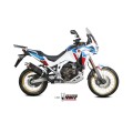MIVV Slip-on, Dakar Black Stainless Steel, Standard Exhaust For Honda CRF1100L Africa Twin 2020-2023 MIVV Slip-on, Dakar Black Stainless Steel, Standard Exhaust For Honda CRF1100L Africa Twin 2020-2023