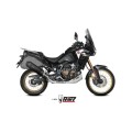 MIVV Slip-on, Speed Edge Black, Standard Exhaust For Honda CRF 1100 L Africa Twin 2020-2022 MIVV Slip-on, Speed Edge Black, Standard Exhaust For Honda CRF 1100 L Africa Twin 2020-2022