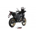 MIVV Slip-on, Speed Edge Black, Standard Exhaust For Honda CRF 1100 L Africa Twin 2020-2022 MIVV Slip-on, Speed Edge Black, Standard Exhaust For Honda CRF 1100 L Africa Twin 2020-2022