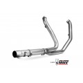 MIVV [No-kat pipes compatible with FLHR, FLHRC, FLHRXS] Exhaust For Harley Davidson Road King/Classic 17-22 & etc.