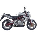 MIVV Slip-on, X-cone Black, Standard Exhaust For Kawasaki ER-6N / F 2005-2011 MIVV Slip-on, X-cone Black, Standard Exhaust For Kawasaki ER-6N / F 2005-2011