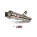 MIVV Slip-on, X-cone Stainless Steel, Standard Exhaust For Kawasaki ER-6N / F 05-11, Versys 650 06-14 MIVV Slip-on, X-cone Stainless Steel, Standard Exhaust For Kawasaki ER-6N / F 05-11, Versys 650 06-14