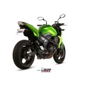 MIVV Slip-on, Double Gun Black, Standard Exhaust For Kawasaki Z750 2007-2014 MIVV Slip-on, Double Gun Black, Standard Exhaust For Kawasaki Z750 2007-2014