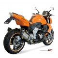 MIVV 2 Slip-on, Suono Stainless Steel, Standard Exhaust For Kawasaki Z1000 2007-2009 MIVV 2 Slip-on, Suono Stainless Steel, Standard Exhaust For Kawasaki Z1000 2007-2009