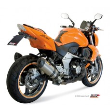MIVV 2 Slip-on, Suono Stainless Steel, Standard Exhaust For Kawasaki Z1000 2007-2009