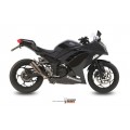 MIVV Slip-on, Double Gun Full Titanium, Standard Exhaust For Kawasaki Ninja 300 13-16, Z300 15-16 MIVV Slip-on, Double Gun Full Titanium, Standard Exhaust For Kawasaki Ninja 300 13-16, Z300 15-16