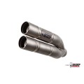 MIVV Slip-on, Double Gun Full Titanium, Standard Exhaust For Kawasaki Ninja 300 13-16, Z300 15-16 MIVV Slip-on, Double Gun Full Titanium, Standard Exhaust For Kawasaki Ninja 300 13-16, Z300 15-16