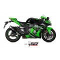 MIVV Slip-on, Delta Race Carbon, Standard Exhaust For Kawasaki ZX-10 R / RR 2016-2022 MIVV Slip-on, Delta Race Carbon, Standard Exhaust For Kawasaki ZX-10 R / RR 2016-2022