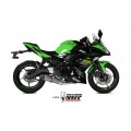 MIVV Full System 2x1, Oval Titan, Standard Exhaust For Kawasaki Ninja 650 / Z650 2017-2022
