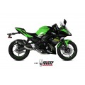 MIVV Full System 2x1, GPpro Black, Alto/High up Exhaust For Kawasaki Ninja 650 / Z650 2017-2022