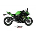 MIVV Full System 2x1, MK3 Black, Standard Exhaust For Kawasaki Ninja 650 / Z650 2017-2022