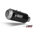 MIVV Full System 2x1, MK3 Black, Standard Exhaust For Kawasaki Ninja 650 / Z650 2017-2022