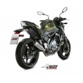 MIVV Full System 2x1, MK3 Stainless Steel, Standard Exhaust For Kawasaki Ninja 650 / Z650 2017-2022