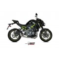 MIVV No-kat full collectors (fits on both MIVV and original silencers) Exhaust For Kawasaki Z900 2017-2019