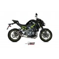 MIVV No-kat full collectors (fits on both MIVV and original silencers) Exhaust For Kawasaki Z900 2017-2019