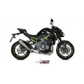 MIVV No-kat full collectors (fits on both MIVV and original silencers) Exhaust For Kawasaki Z900 2017-2019