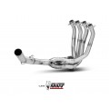 MIVV No-kat full collectors (fits on both MIVV and original silencers) Exhaust For Kawasaki Z900 RS 2018-2022