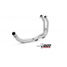 MIVV [No-kat pipe (compatible with both MIVV and original silencers).] Exhaust For Kawasaki Ninja 400 18-20, Z400 19-20