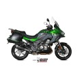 MIVV Slip-on, Delta Race Black, Standard Exhaust For Kawasaki Versys 1000 2019-2022 MIVV Slip-on, Delta Race Black, Standard Exhaust For Kawasaki Versys 1000 2019-2022