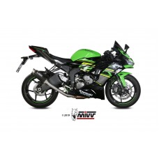 MIVV [No-kat pipe (compatible with both MIVV and original silencers).] Exhaust For Kawasaki ZX-6R 636 2019-2020