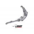MIVV No-kat full collectors (fits on both MIVV and original silencers) Exhaust For Kawasaki Z900 2020-2022