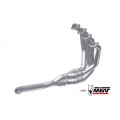 MIVV No-kat full collectors (fits on both MIVV and original silencers) Exhaust For Honda Kawasaki Ninja 1000 SX /Tourert 2020-2022