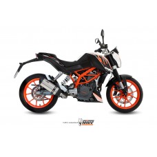 MIVV Full System 1x1, Suono Stainless Steel, Standard Exhaust For KTM 390 Duke 2013-2016