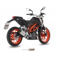 MIVV Full System 1x1, Suono Stainless Steel, Standard Exhaust For KTM 390 Duke 2013-2016 MIVV Full System 1x1, Suono Stainless Steel, Standard Exhaust For KTM 390 Duke 2013-2016