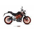 MIVV Full System 1x1, GP Black, Standard Exhaust For KTM 390 Duke 2013-2016 MIVV Full System 1x1, GP Black, Standard Exhaust For KTM 390 Duke 2013-2016