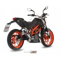 MIVV Full System 1x1, GP Black, Standard Exhaust For KTM 390 Duke 2013-2016 MIVV Full System 1x1, GP Black, Standard Exhaust For KTM 390 Duke 2013-2016