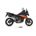 MIVV 2 Slip-on, Oval Carbon, Standard Exhaust For KTM 990 Supermoto 2009-2013 MIVV 2 Slip-on, Oval Carbon, Standard Exhaust For KTM 990 Supermoto 2009-2013
