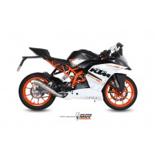 MIVV Full System 1x1, Ghibli Stainless Steel, Standard Exhaust For KTM RC 390 2014-2016