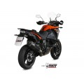 MIVV Slip-on, Speed Edge Black, Standard Exhaust For KTM 1050 Adventure 15-16, 1090 Adventure 17-19, 1190 Adventure 13-16 MIVV Slip-on, Speed Edge Black, Standard Exhaust For KTM 1050 Adventure 15-16, 1090 Adventure 17-19, 1190 Adventure 13-16