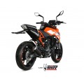 MIVV Slip-on, X-M1 Black, Standard Exhaust For KTM 125 Duke/390 Duke/RC 125/RC 390 2017-2020 MIVV Slip-on, X-M1 Black, Standard Exhaust For KTM 125 Duke/390 Duke/RC 125/RC 390 2017-2020