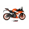 MIVV Slip-on, X-M1 Black, Standard Exhaust For KTM 125 Duke/390 Duke/RC 125/RC 390 2017-2020 MIVV Slip-on, X-M1 Black, Standard Exhaust For KTM 125 Duke/390 Duke/RC 125/RC 390 2017-2020